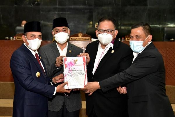 Sampaikan LKPj 2020 ke DPRD Sumut, Gubernur Edy Rahmayadi Sebut Tiga Sektor Berbasis Desa Menjadi Unggulan